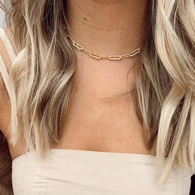 Archen| Gold Elegant Chain Necklace