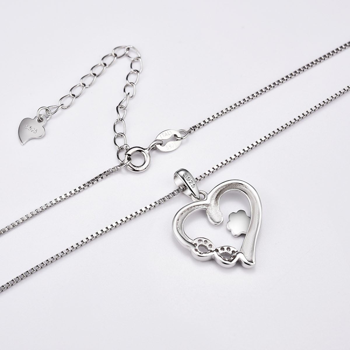 Althea| Paw, Heart & Infinity Necklace