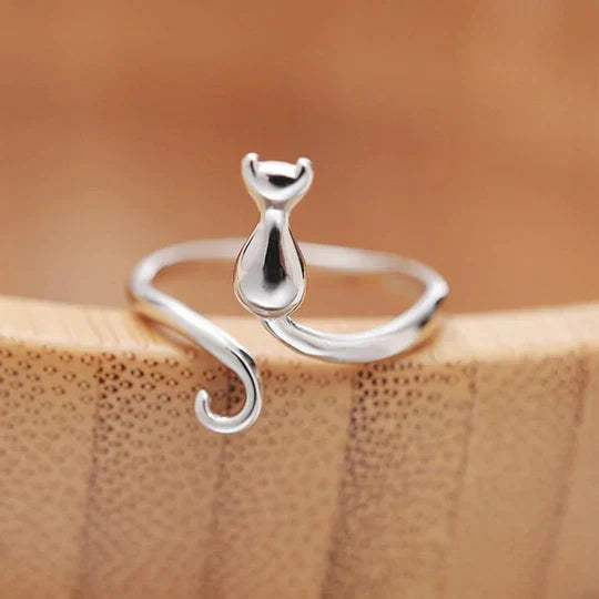 Boyle| Open Vintage Cat Ring