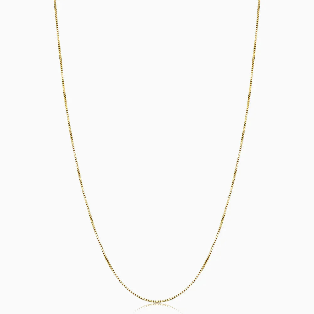 Bodega| Gold Box Necklace