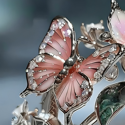 Croia | Butterfly Ring with Zirconia