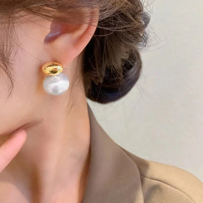 Aeri| Vintage Pearl Earrings